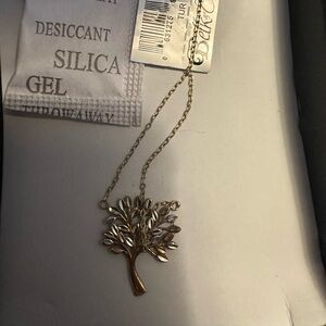 Belk 10kt gold Tree of Life Charm Necklace